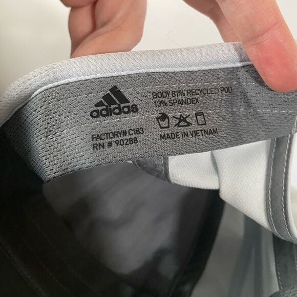 Adidas Aeroready Women’s Athletic Hat white/light blue - Picture 8 of 9